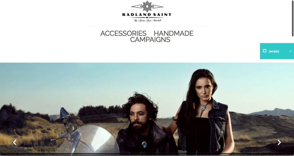 Website-Screenshot- BadlandSaint